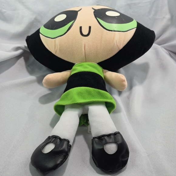 Powerpuff Girls Buttercup Big Head Plush Stuffed Doll Toy Connection 19 Inch 99 - Picture 6 of 12